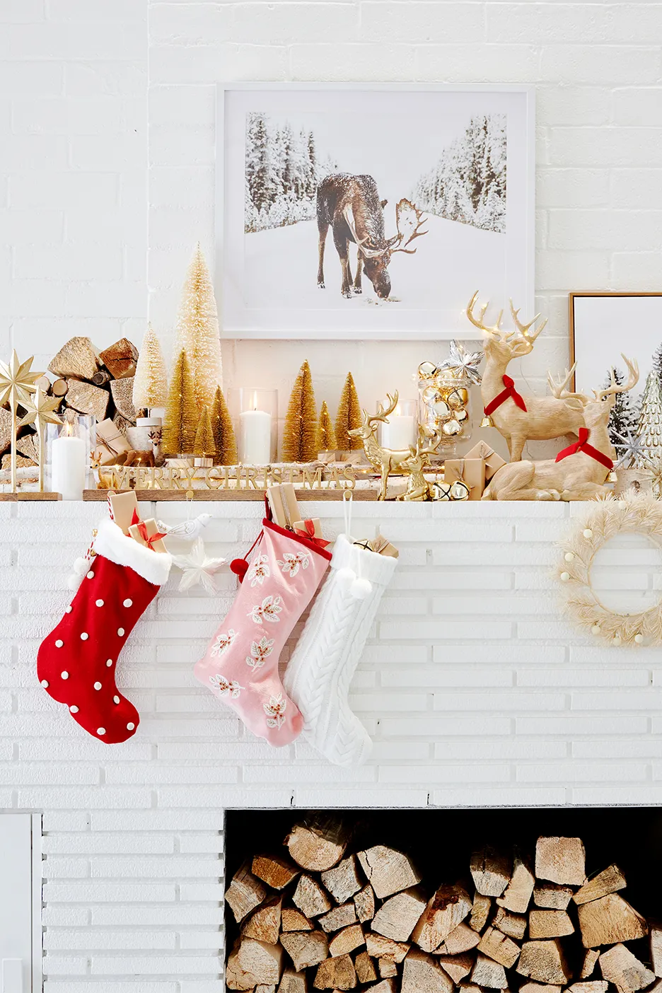 Target's New Holiday Collection Shows You Where To Hang Stockings When You Don't Have a Mantel