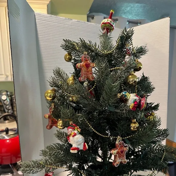 Teleflora | Holiday | Christopher Radko Teleflora Christmas Tree Light Up Mini Ornaments 207 With Bo | Poshmark