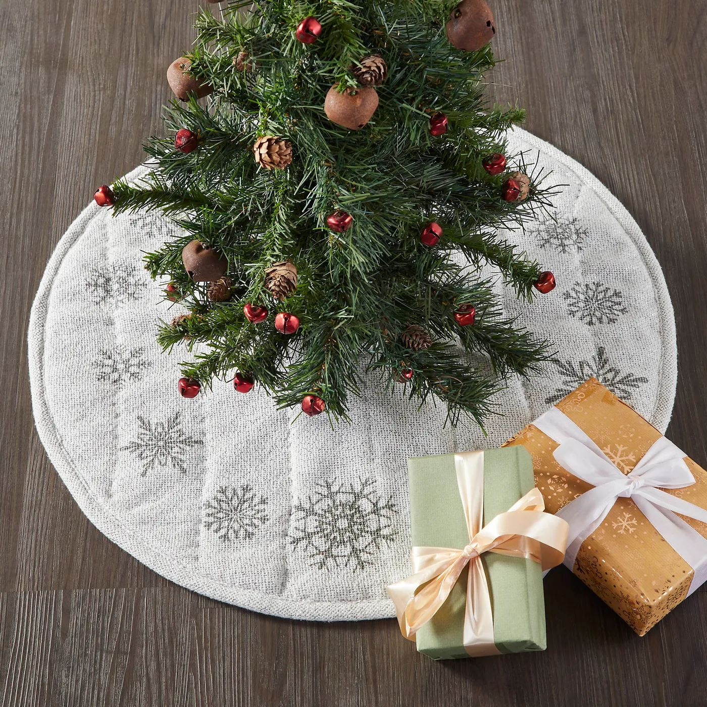 The 16 Best Christmas Tree Skirts of 2025 Betty Boop Tree Skirt Quilted  Handmade 57\' Round Snowflakes Ruffle Lace Xmas