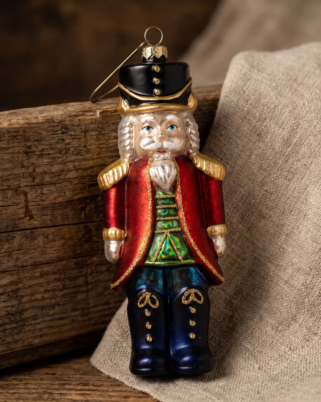 The Cooper Nutcracker Glass Ornament | 25th and Noel – 25th and Noel | Christmas Shop, Christmas Ornaments, Christmas Decor