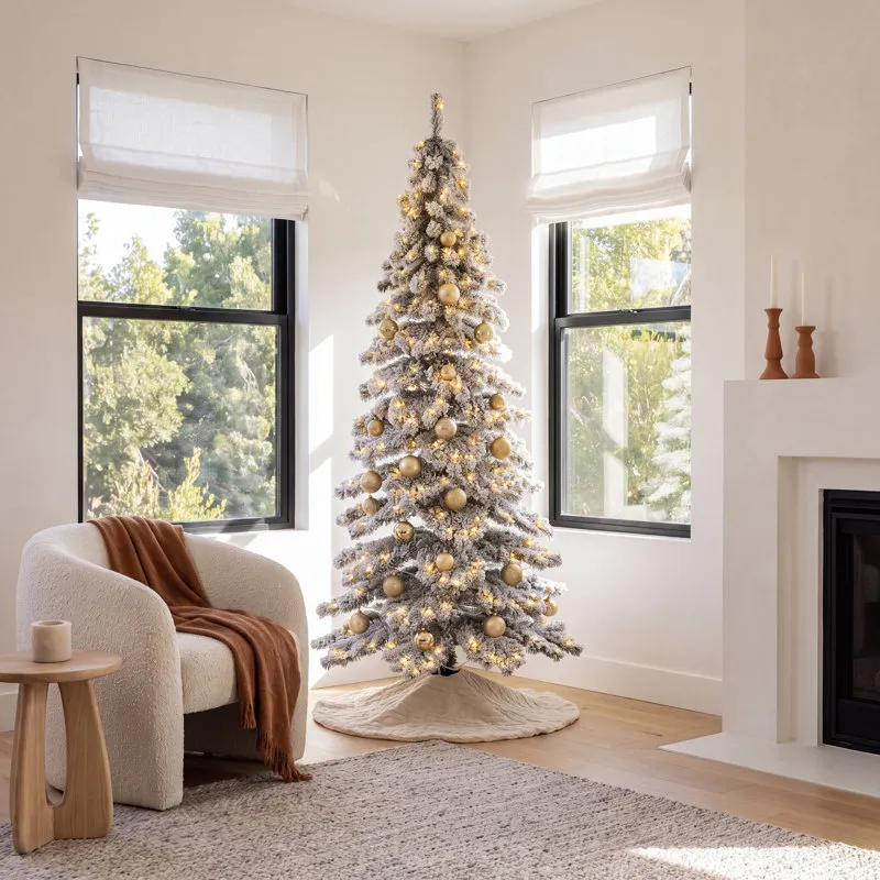 The Holiday Aisle® Hersi Pre-Lit Spruce Christmas Tree & Reviews | Joss & Main