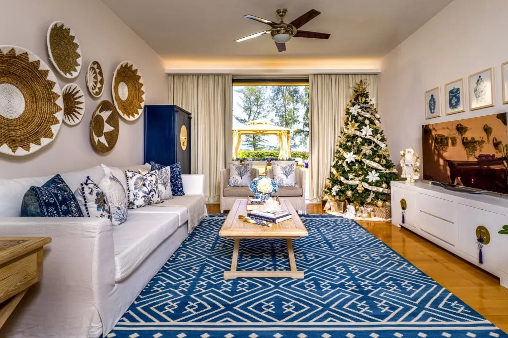 The Hong Kong beachfront apartment whose style four chinoiserie lamps  inspired, and why the Christmas tree had to match the decor | South China  Morning Post