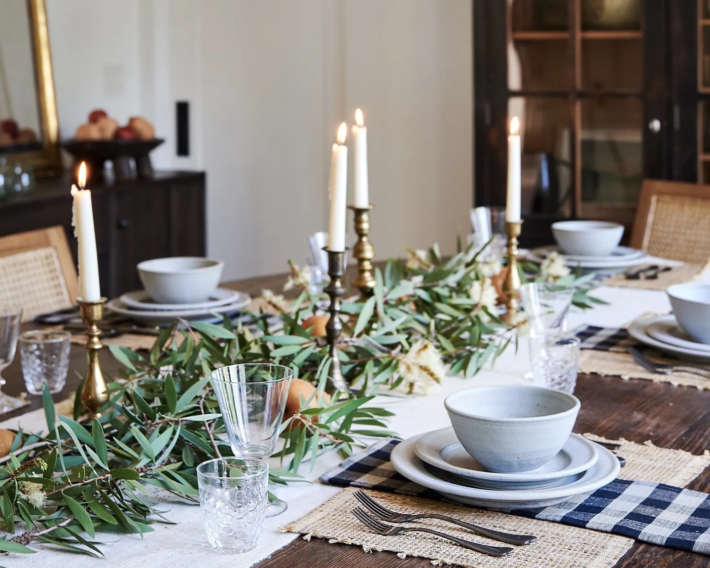 There's a $0 Christmas Garland Idea in Amber Lewis's Holiday Editorial