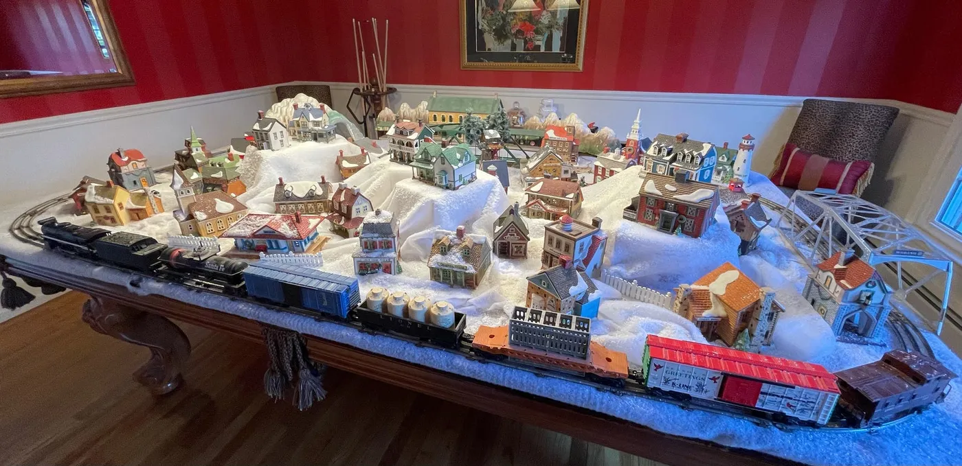 There's a memory behind each of these Hudson Valley Christmas villages