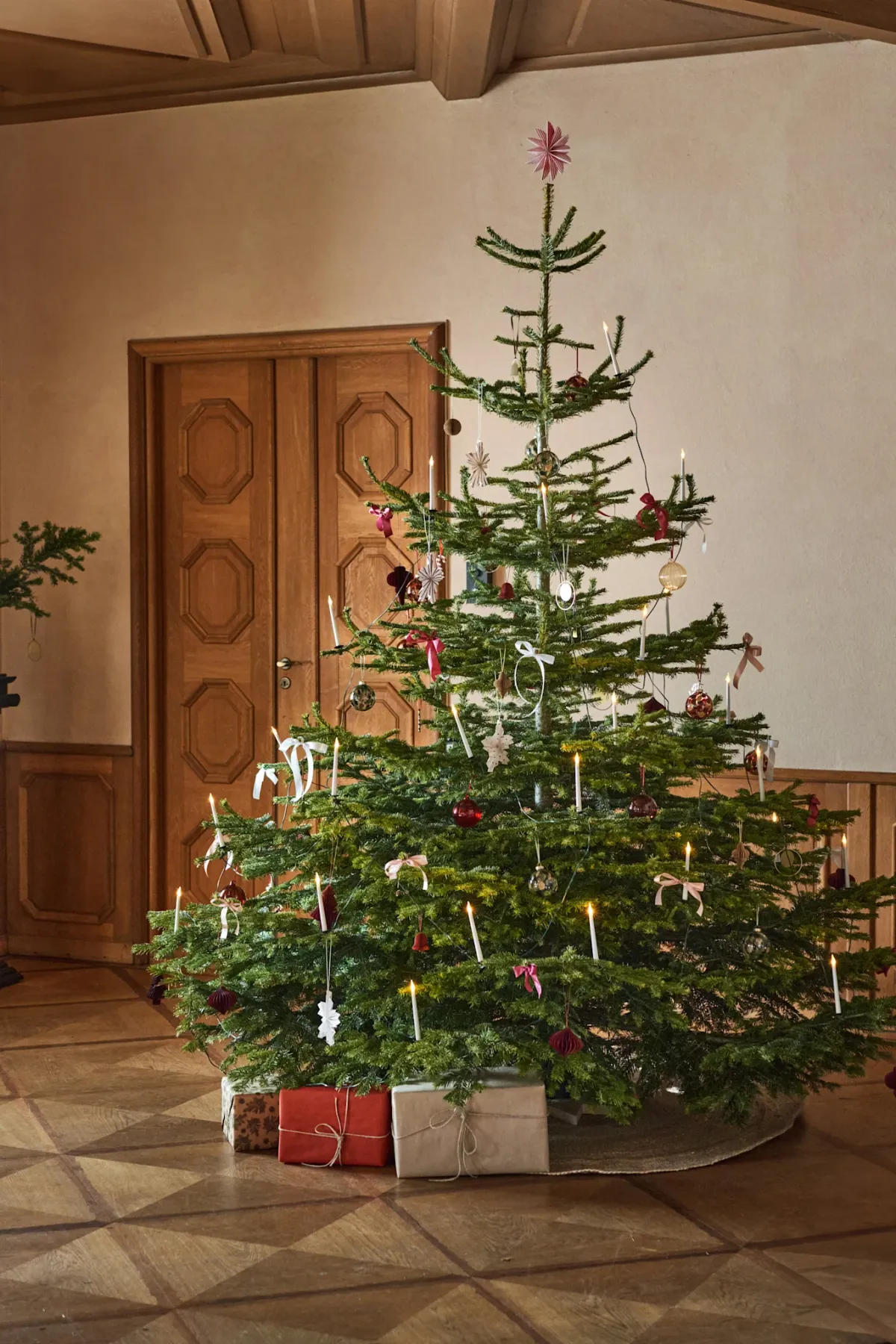Tree Christmas Decor Wood Scandi Christmas Decorations Shop At