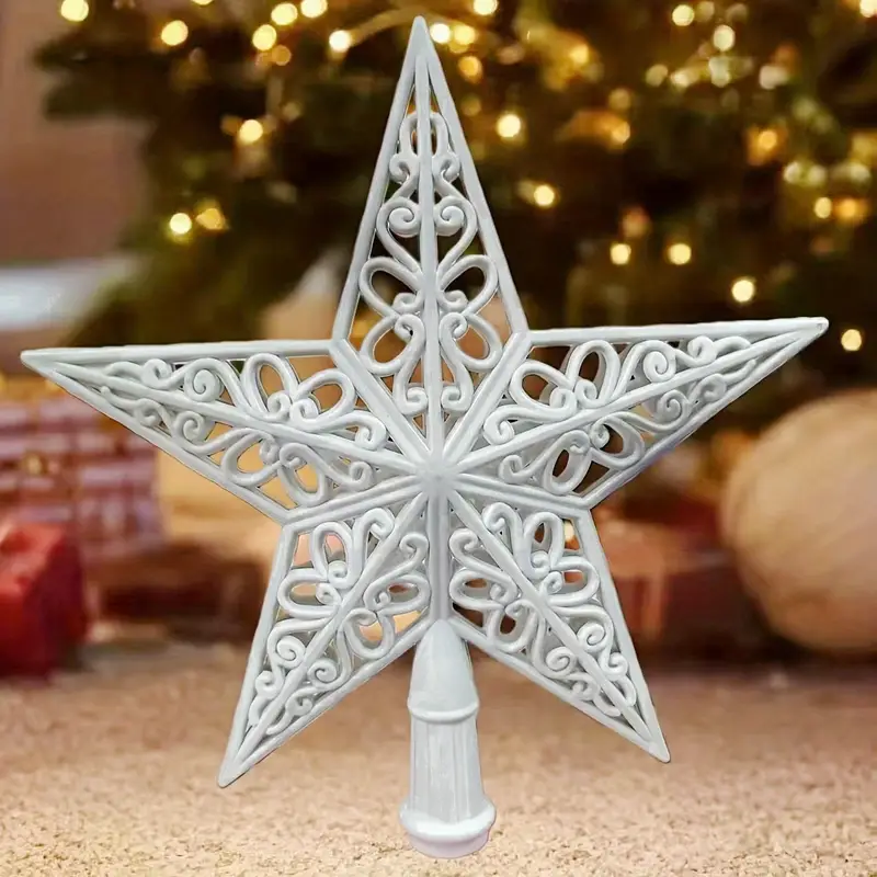 tree toppers christmas star tree topper christmas tree - Temu Oman