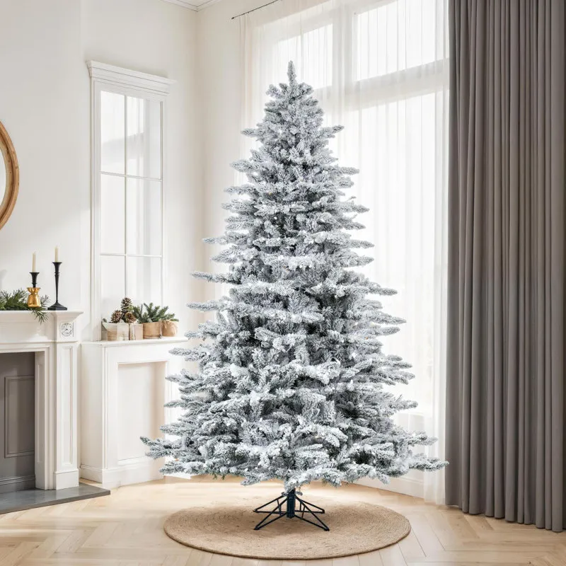 Vickerman Utica 14' Flocked Fir Christmas Tree with 3600 LED Warm White  Lights with Stand & Reviews | Perigold