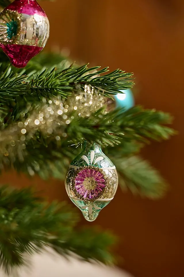 Vintage Tinsel + Ornament Garland | Terrain