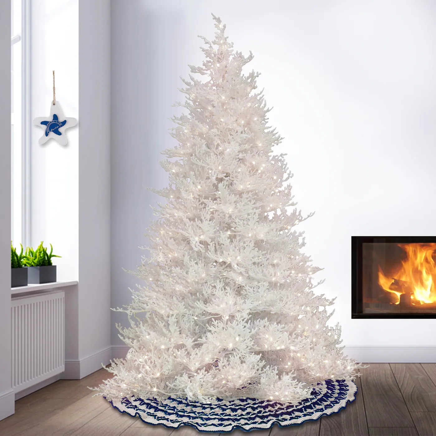 White Artificial Christmas Trees · National Tree Company