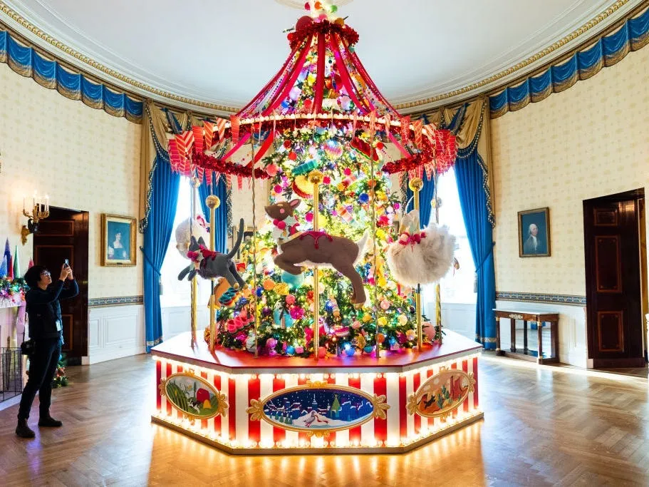 White House Christmas Decorations: Photos Show Details You Missed -  Business Insider