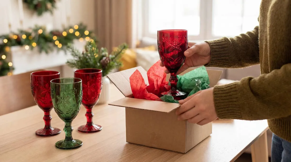 Wholesale holiday wine glasses for your store
