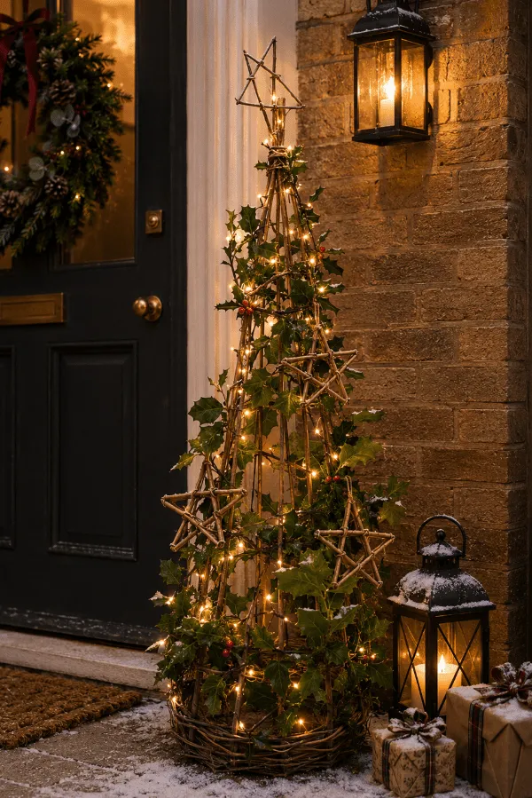 Willow obelisk Christmas tree workshop at Avon Heath Country Park event  tickets from TicketSource