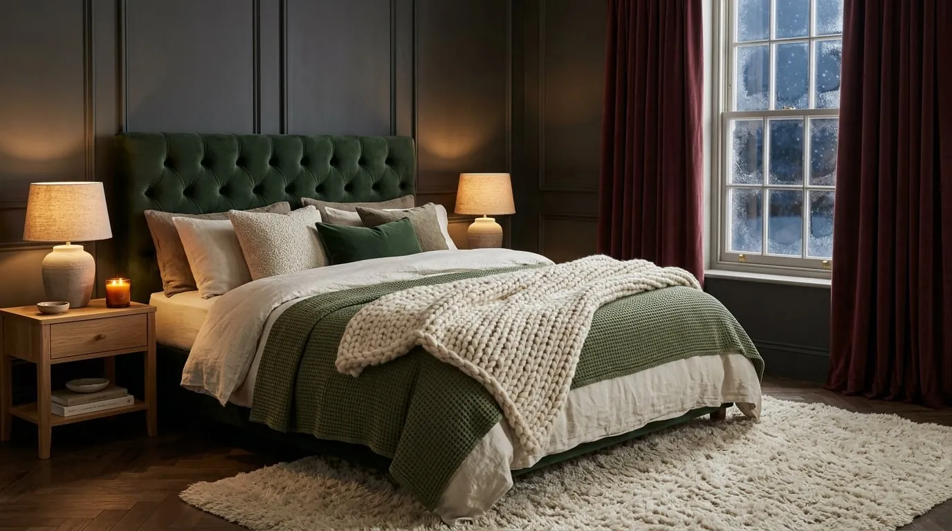 Winter Bedroom Ideas: 15 Best Ways to Create a Cosy Room | Sleep Talk Blog