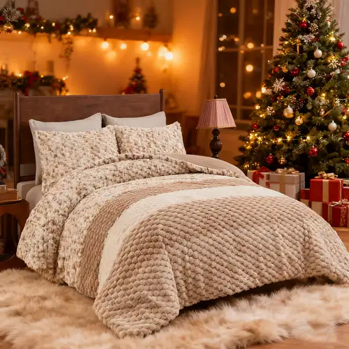 winter comforter sets sold on Temu United States