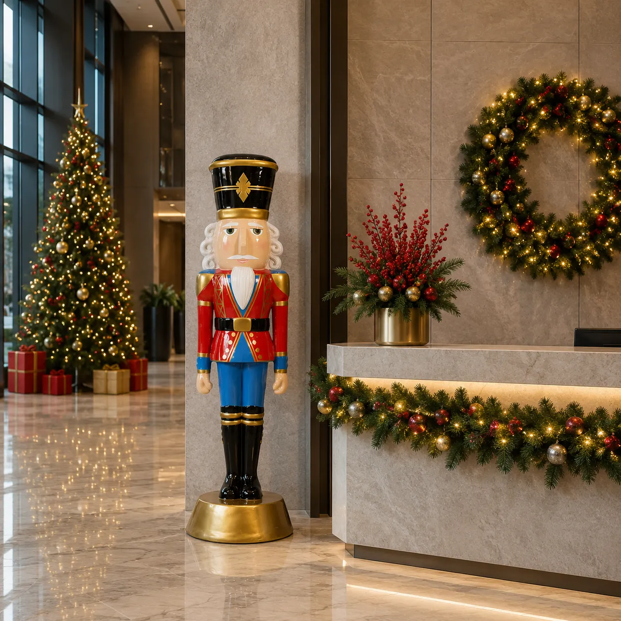 Wooden Nutcrackers Christmas Hollywood Decorative Nutcrackers Hollywood  Inch Wooden Nutcracker King