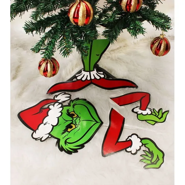 XINQIHANG grinch christmas tree topper christmas tree topper grinch  christmas decorations grinch for small tree - Walmart.ca