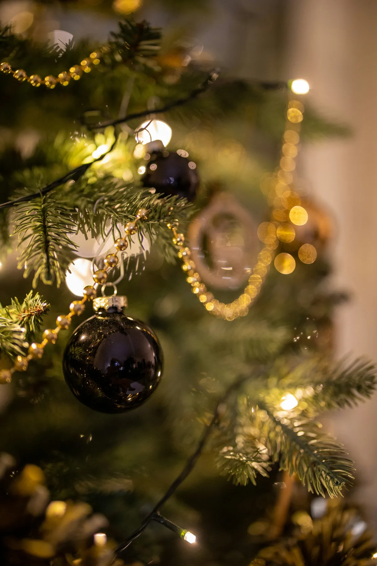 Xmas tree with a decoration in 2021