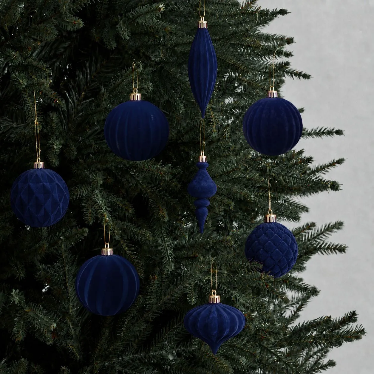 Yuletide Heirloom Set Blue – Christmas Baubles by Masons Home Decor